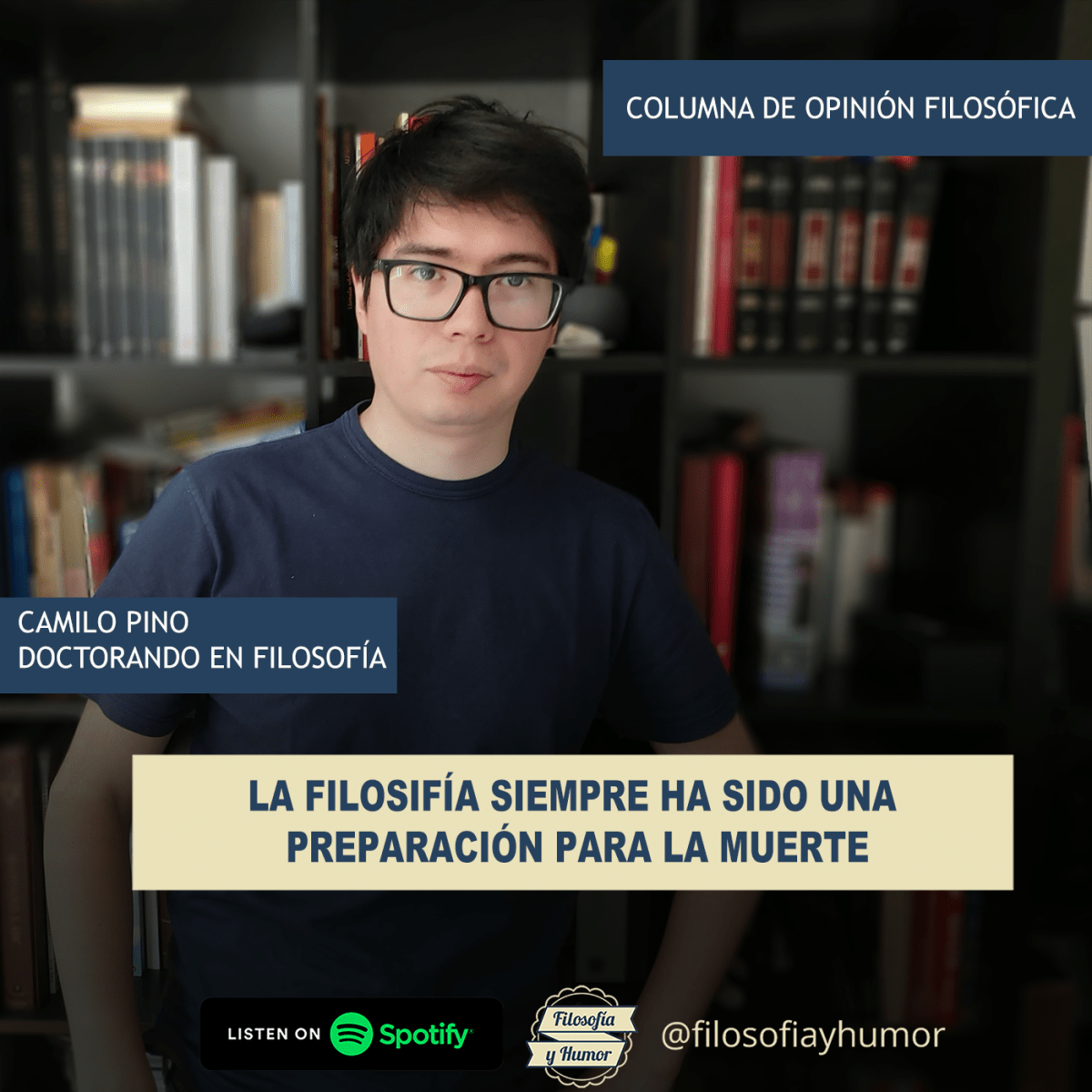 La filosofía siempre ha sido una preparación para la&nbsp;muerte