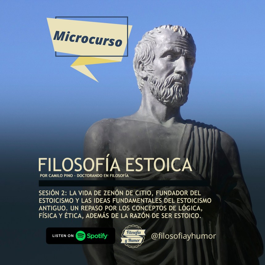 Microcurso: Filosofía estoica – Sesión 2: Zenón de Citio, el fundador del&nbsp;estoicismo