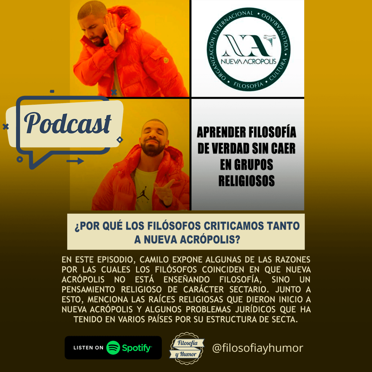 ¿Por qué los filósofos criticamos tanto a Nueva&nbsp;Acrópolis?