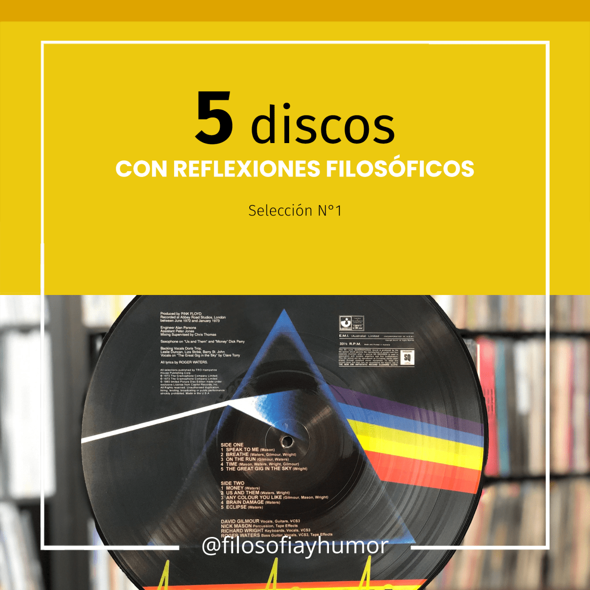 5 Discos con temas filosóficos: selección&nbsp;1