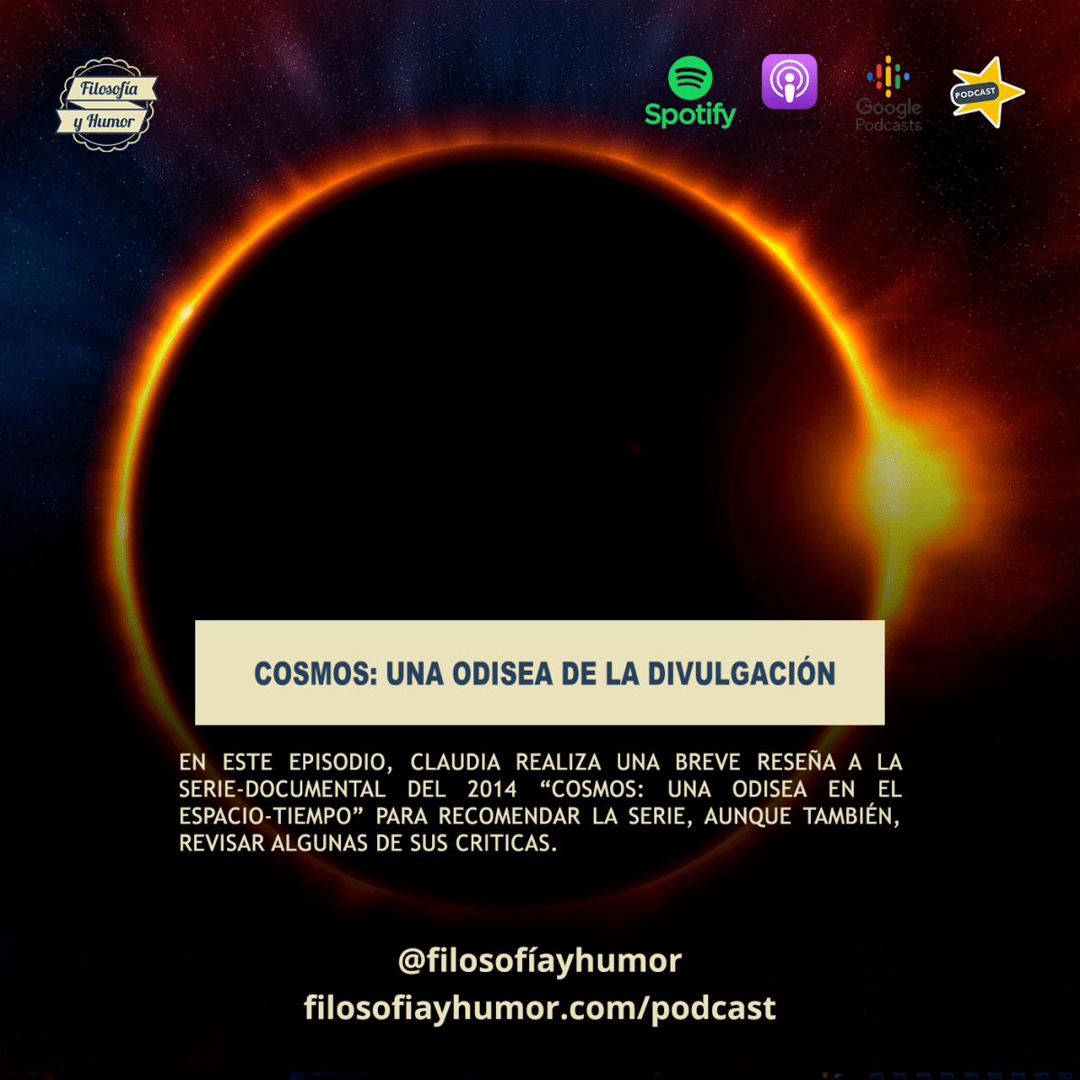 Cosmos: Una odisea de la&nbsp;divulgación