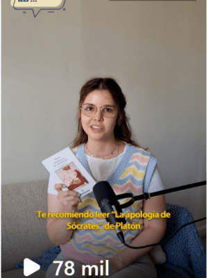 Te recomiendo leer: “La apología de Sócrates”.
