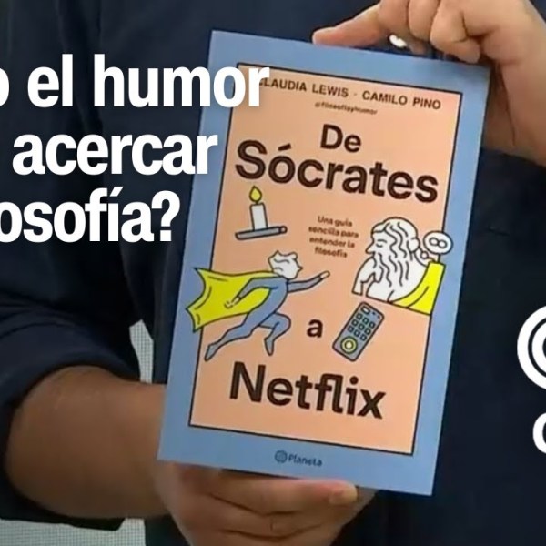 Camilo Pino y el libro “De Sócrates a Netflix”: ¿Cómo el humor puede acercar a la&nbsp;filosofía?