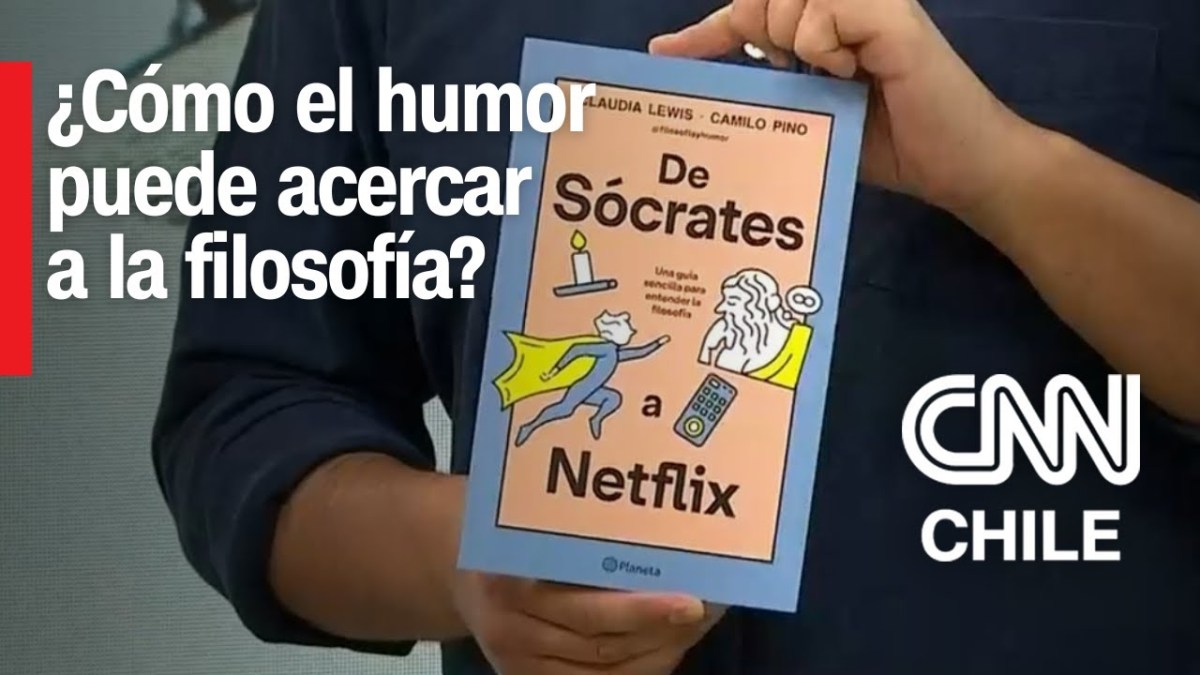 Camilo Pino y el libro “De Sócrates a Netflix”: ¿Cómo el humor puede acercar a la&nbsp;filosofía?